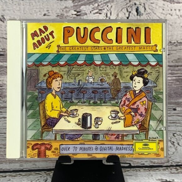 Mad About Puccini Classical‎ Opera [CD 1993 Club] Deutsche Grammophon - Picture 1 of 6